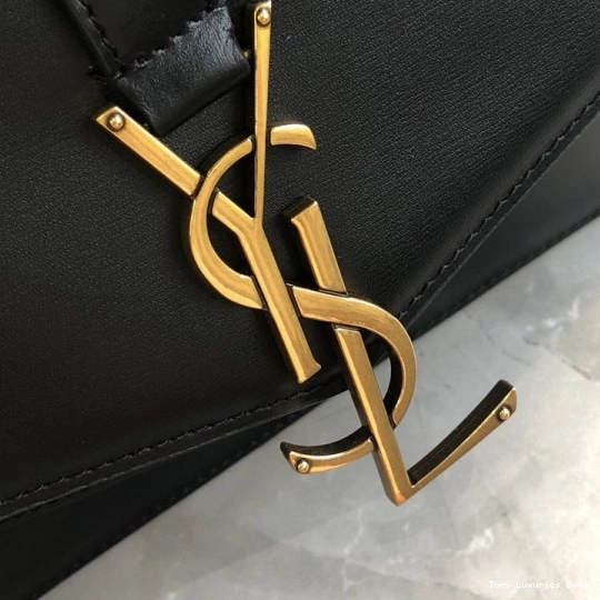 Tony Luxuries BAG BURGUNDY LEATHER IN MEDIUM YSL CHAIN SULPICE 0709